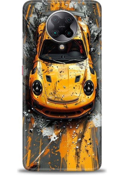 Xiaomi Redmi K30 Pro Hd Baskılı Kılıf + Seramik Tam Kaplayan Ekran Koruyucu 104