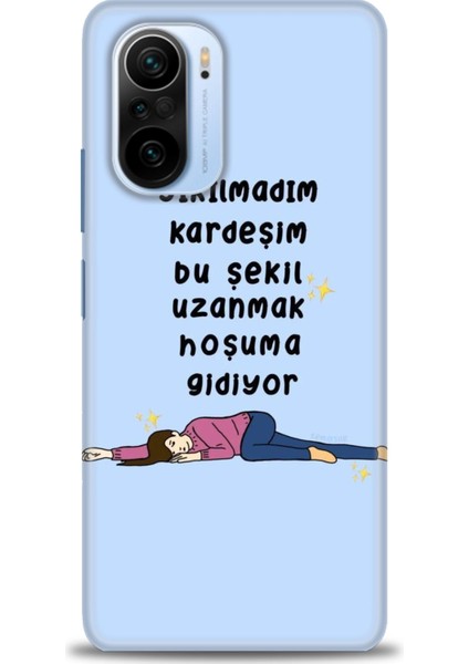 Xiaomi Redmi K40 Pro Hd Baskılı Kılıf + Seramik Tam Kaplayan Ekran Koruyucu 169