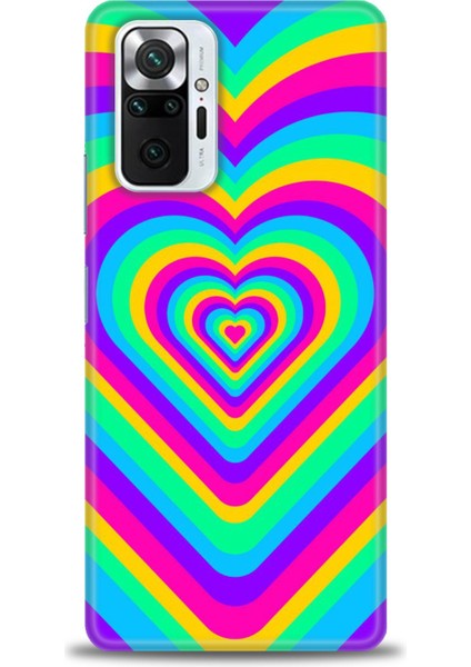 Xiaomi Redmi Note 10 Pro Hd Baskılı Kılıf + Seramik Tam Kaplayan Ekran Koruyucu 192