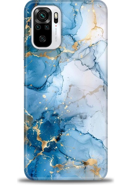 Xiaomi Redmi Note 10S Hd Baskılı Kılıf + Seramik Tam Kaplayan Ekran Koruyucu 312