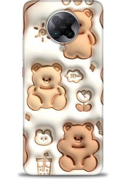 Xiaomi Redmi K30 Pro Hd Baskılı Kılıf + Seramik Tam Kaplayan Ekran Koruyucu 115