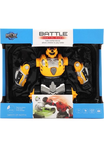 Savaşan Boksör Robotlar Sarı KLX700-15A