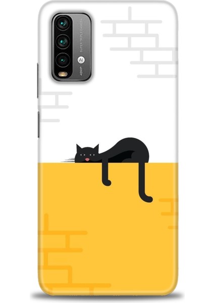 Xiaomi Redmi 9t Hd Baskılı Kılıf + Seramik Tam Kaplayan Ekran Koruyucu 79