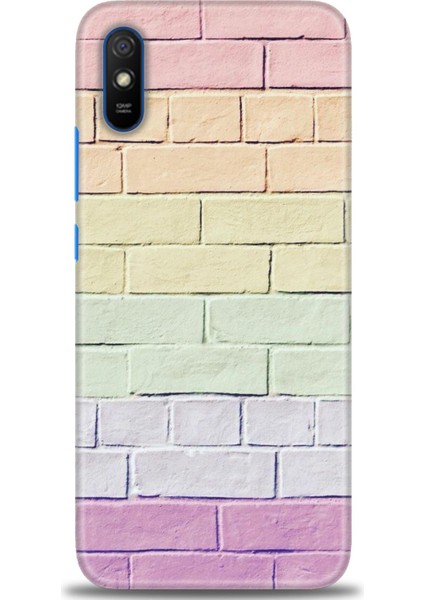 Xiaomi Redmi 9A Hd Baskılı Kılıf + Seramik Tam Kaplayan Ekran Koruyucu 434