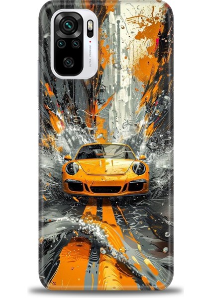 Xiaomi Redmi Note 10S Hd Baskılı Kılıf + Seramik Tam Kaplayan Ekran Koruyucu 101