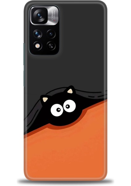 Xiaomi Redmi Note 11 Pro Plus Hd Baskılı Kılıf + Seramik Tam Kaplayan Ekran Koruyucu 80