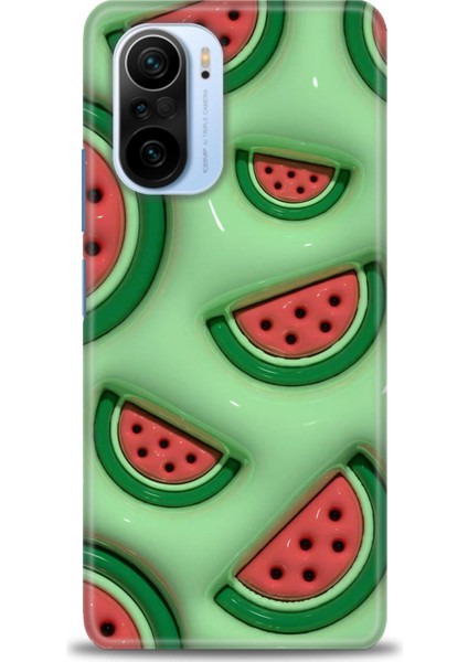 Xiaomi Redmi K40 Pro Hd Baskılı Kılıf + Seramik Tam Kaplayan Ekran Koruyucu 118