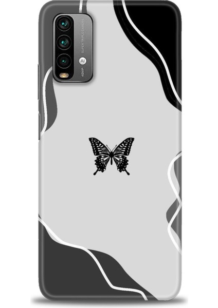 Xiaomi Redmi 9t Hd Baskılı Kılıf + Seramik Tam Kaplayan Ekran Koruyucu 190
