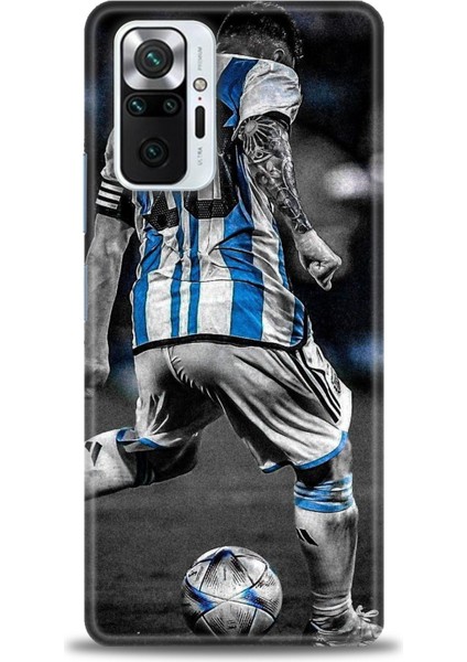 Xiaomi Redmi Note 10 Pro Hd Baskılı Kılıf + Seramik Tam Kaplayan Ekran Koruyucu 11