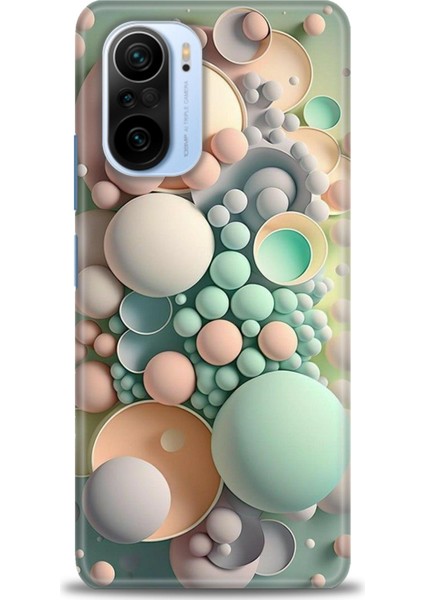 Xiaomi Redmi K40 Pro Hd Baskılı Kılıf + Seramik Tam Kaplayan Ekran Koruyucu 347