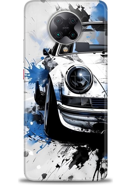 Xiaomi Redmi K30 Pro Hd Baskılı Kılıf + Seramik Tam Kaplayan Ekran Koruyucu 487