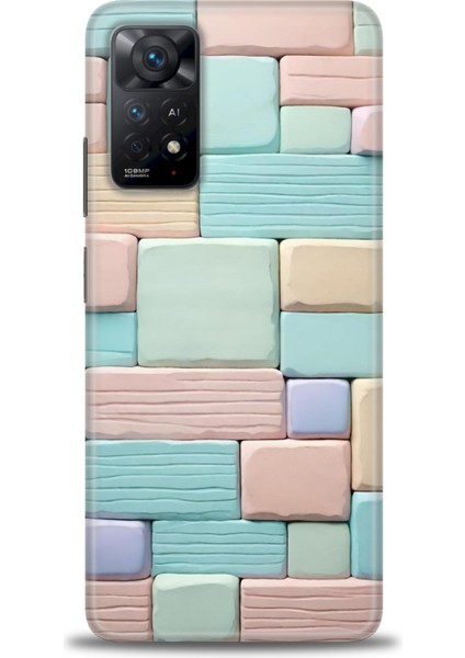 Xiaomi Redmi Note 11 Pro 4g Hd Baskılı Kılıf + Seramik Tam Kaplayan Ekran Koruyucu 440
