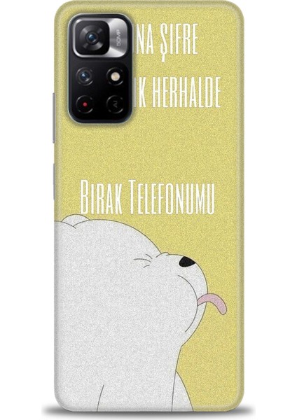 Xiaomi Redmi Note 11 Hd Baskılı Kılıf + Seramik Tam Kaplayan Ekran Koruyucu 151