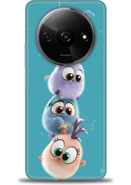 Xiaomi Redmi A3 4g 2024 Hd Baskılı Kılıf + Seramik Tam Kaplayan Ekran Koruyucu 368