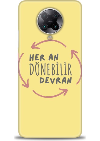 Xiaomi Redmi K30 Pro Hd Baskılı Kılıf + Seramik Tam Kaplayan Ekran Koruyucu 167