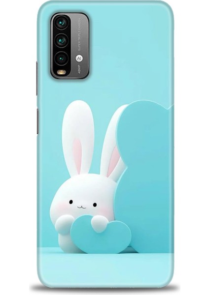 Xiaomi Redmi 9t Hd Baskılı Kılıf + Seramik Tam Kaplayan Ekran Koruyucu 73