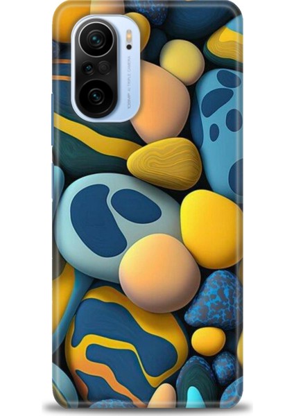 Xiaomi Redmi K40 Pro Hd Baskılı Kılıf + Seramik Tam Kaplayan Ekran Koruyucu 343