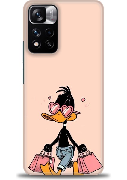 Xiaomi Redmi Note 11 Pro Plus Hd Baskılı Kılıf + Seramik Tam Kaplayan Ekran Koruyucu 405