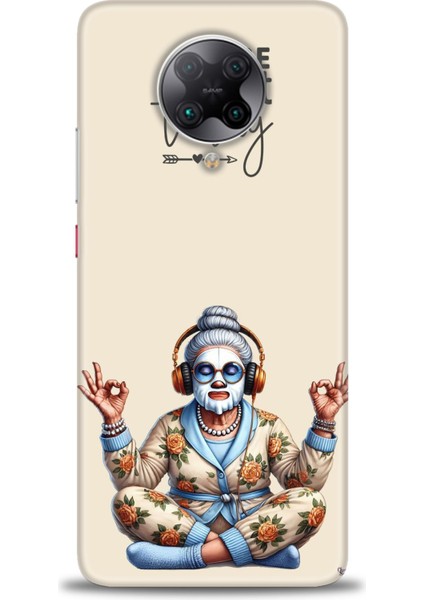 Xiaomi Redmi K30 Pro Hd Baskılı Kılıf + Seramik Tam Kaplayan Ekran Koruyucu 42