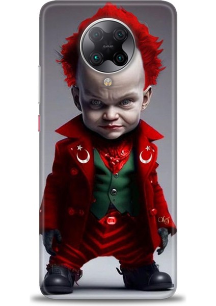 Xiaomi Redmi K30 Pro Hd Baskılı Kılıf + Seramik Tam Kaplayan Ekran Koruyucu 248