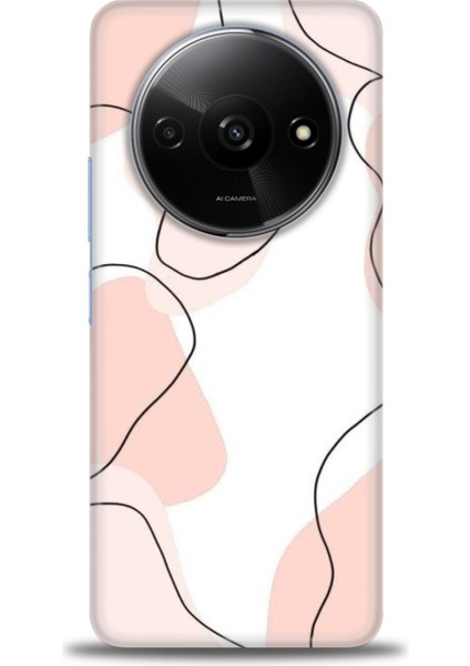 Xiaomi Redmi A3 4g 2024 Hd Baskılı Kılıf + Seramik Tam Kaplayan Ekran Koruyucu 180