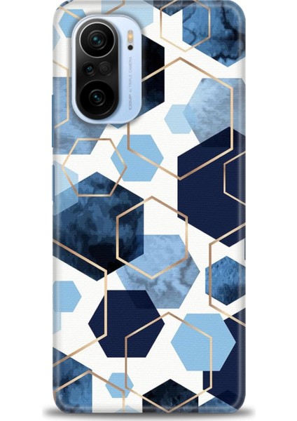 Xiaomi Redmi K40 Pro Hd Baskılı Kılıf + Seramik Tam Kaplayan Ekran Koruyucu 324