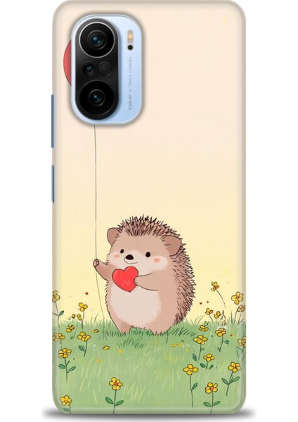 Xiaomi Redmi K40 Pro Hd Baskılı Kılıf + Seramik Tam Kaplayan Ekran Koruyucu 305