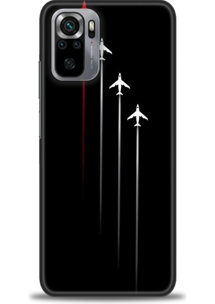 Xiaomi Redmi Note 11 Se Hd Baskılı Kılıf + Seramik Tam Kaplayan Ekran Koruyucu 386