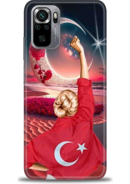 Xiaomi Redmi Note 11 Se Hd Baskılı Kılıf + Seramik Tam Kaplayan Ekran Koruyucu 249