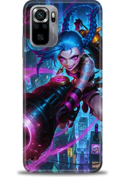 Xiaomi Redmi Note 11 Se Hd Baskılı Kılıf + Seramik Tam Kaplayan Ekran Koruyucu 280