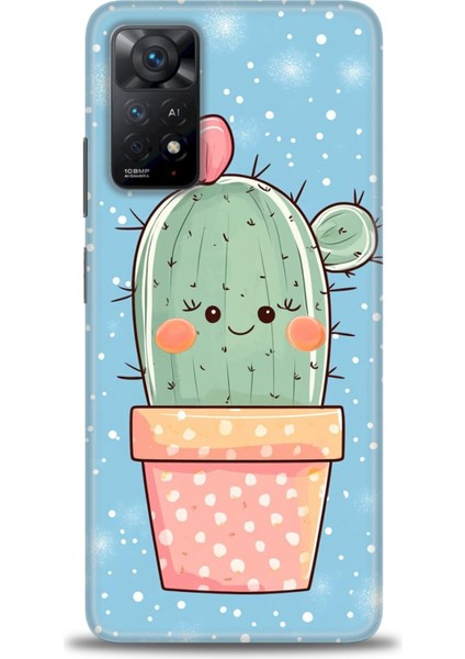 Xiaomi Redmi Note 11 Pro 4g Hd Baskılı Kılıf + Seramik Tam Kaplayan Ekran Koruyucu 306