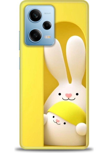 Xiaomi Redmi Note 12 Pro 5g Hd Baskılı Kılıf + Seramik Tam Kaplayan Ekran Koruyucu 76
