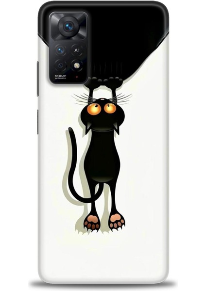 Xiaomi Redmi Note 11 Pro 4g Hd Baskılı Kılıf + Seramik Tam Kaplayan Ekran Koruyucu 61