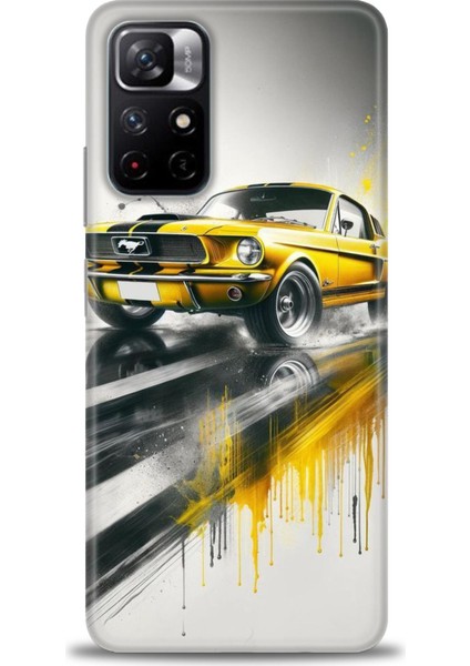 Xiaomi Redmi Note 12S Hd Baskılı Kılıf + Seramik Tam Kaplayan Ekran Koruyucu 108