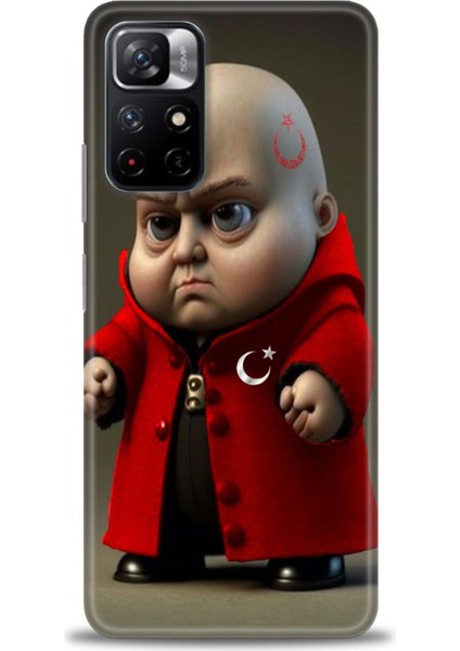 Xiaomi Redmi Note 12S Hd Baskılı Kılıf + Seramik Tam Kaplayan Ekran Koruyucu 245