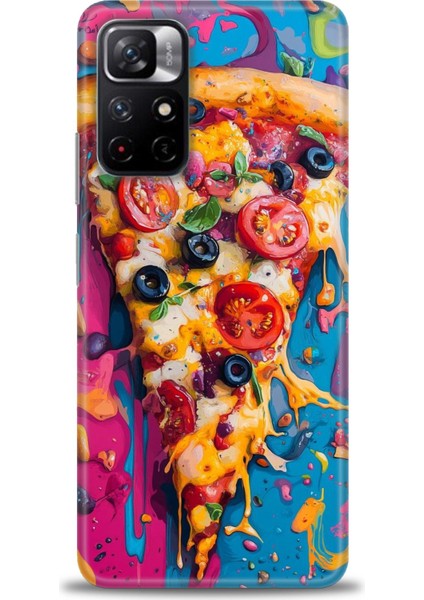 Xiaomi Redmi Note 12S Hd Baskılı Kılıf + Seramik Tam Kaplayan Ekran Koruyucu 450