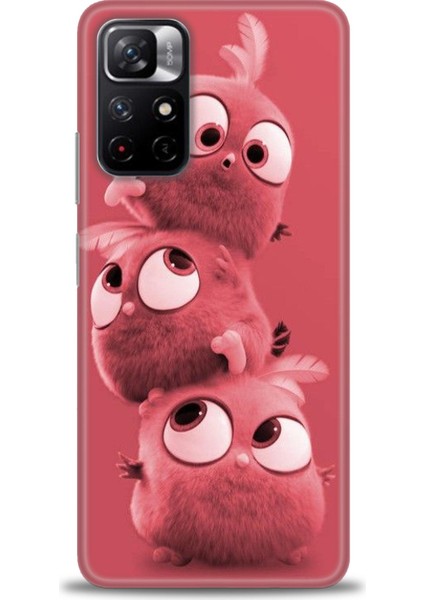 Xiaomi Redmi Note 11S Hd Baskılı Kılıf + Seramik Tam Kaplayan Ekran Koruyucu 370