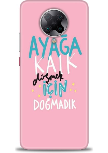 Xiaomi Redmi K30 Pro Hd Baskılı Kılıf + Seramik Tam Kaplayan Ekran Koruyucu 161