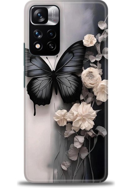 Xiaomi Redmi Note 11 Pro Plus Hd Baskılı Kılıf + Seramik Tam Kaplayan Ekran Koruyucu 148