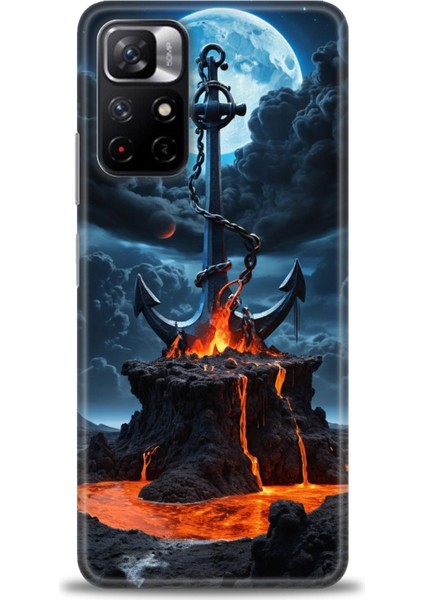Xiaomi Redmi Note 12S Hd Baskılı Kılıf + Seramik Tam Kaplayan Ekran Koruyucu 240