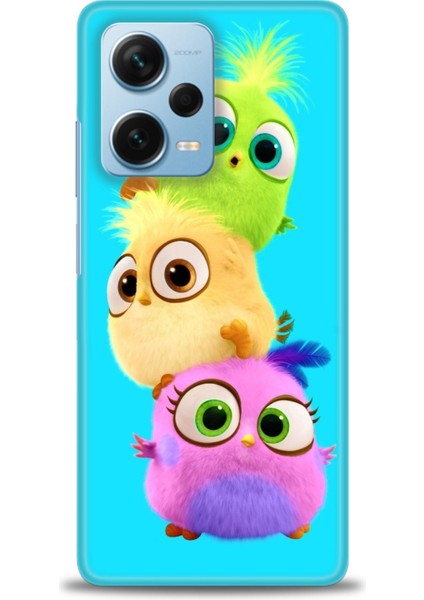 Xiaomi Redmi Note 12 Pro Plus Hd Baskılı Kılıf + Seramik Tam Kaplayan Ekran Koruyucu 369