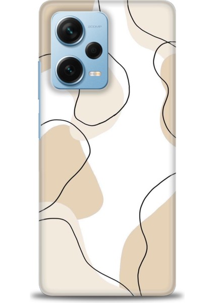 Xiaomi Redmi Note 12 Pro Plus Hd Baskılı Kılıf + Seramik Tam Kaplayan Ekran Koruyucu 179