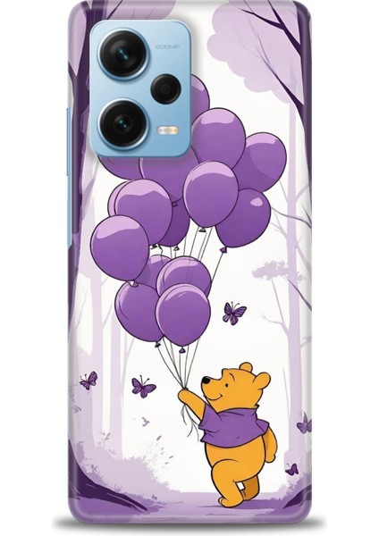 Xiaomi Redmi Note 12 Pro Plus Hd Baskılı Kılıf + Seramik Tam Kaplayan Ekran Koruyucu 59