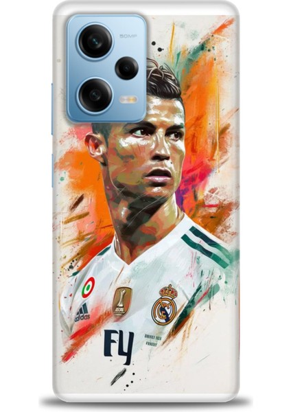 Xiaomi Redmi Note 12 Pro 5g Hd Baskılı Kılıf + Seramik Tam Kaplayan Ekran Koruyucu 7