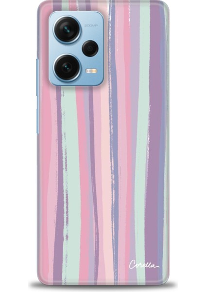 Xiaomi Redmi Note 12 Pro Plus Hd Baskılı Kılıf + Seramik Tam Kaplayan Ekran Koruyucu 426