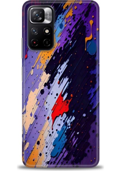 Xiaomi Redmi Note 12S Hd Baskılı Kılıf + Seramik Tam Kaplayan Ekran Koruyucu 436