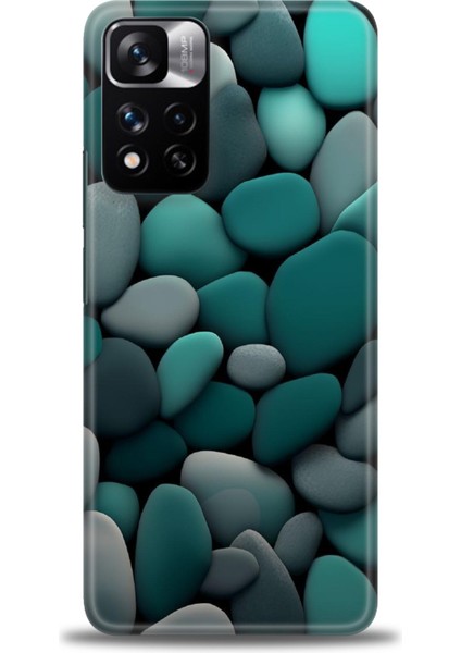 Xiaomi Redmi Note 11 Pro Plus Hd Baskılı Kılıf + Seramik Tam Kaplayan Ekran Koruyucu 346