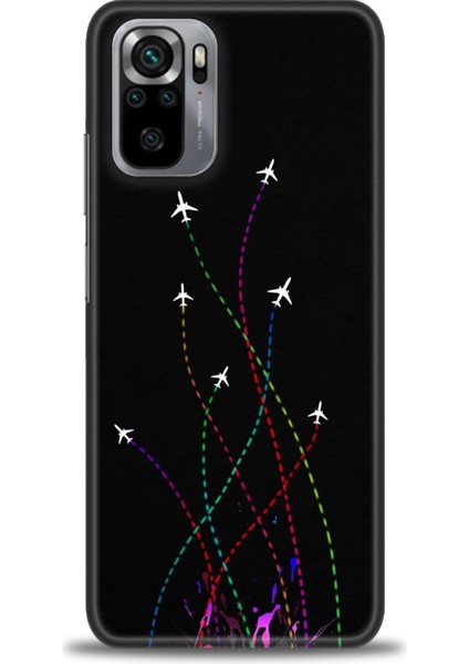 Xiaomi Redmi Note 11 Se Hd Baskılı Kılıf + Seramik Tam Kaplayan Ekran Koruyucu 388