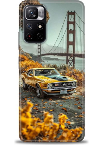 Xiaomi Redmi Note 12S Hd Baskılı Kılıf + Seramik Tam Kaplayan Ekran Koruyucu 105