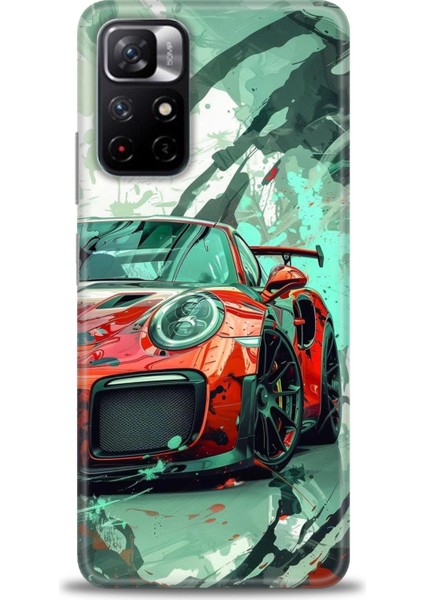 Xiaomi Redmi Note 12S Hd Baskılı Kılıf + Seramik Tam Kaplayan Ekran Koruyucu 109